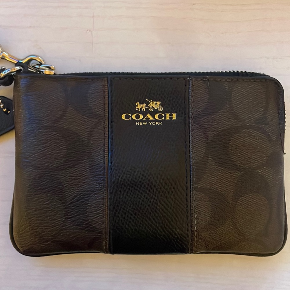Coach wrist wallet